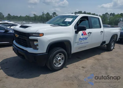 2024 Chevrolet Silverado 2500Hd 4Wd Long Bed Work Truck from USA, damaged, VIN 1GC1YLE7XRF216369